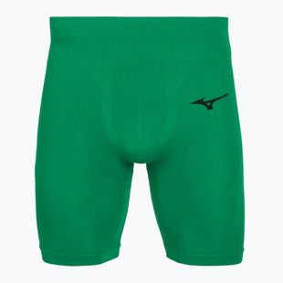 Pantaloncini da corsa da uomo Mizuno Core Mid green/black