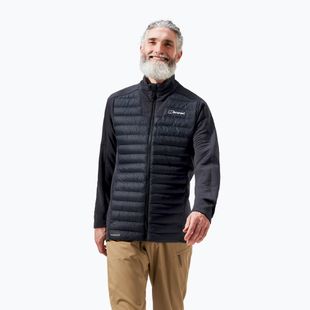 Giacca Berghaus Hottar Hybrid uomo nero/nero