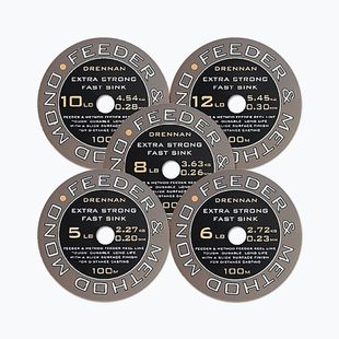 Drennan Feeder Method Mono linea marrone LCFMM212