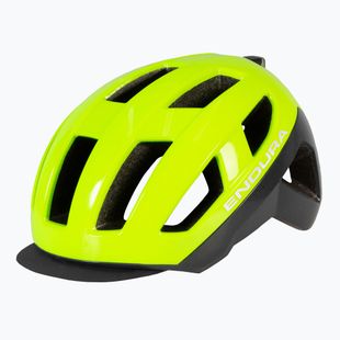 Casco da bici Endura Urban Luminite giallo hi-viz