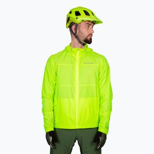 Giacca da ciclismo da uomo Endura Hummvee Windshell giallo hi-viz