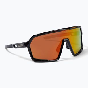 Occhiali da sole Endura Pro SL nero/tramonto revo marrone/argento chiaro flash mirror/ambra