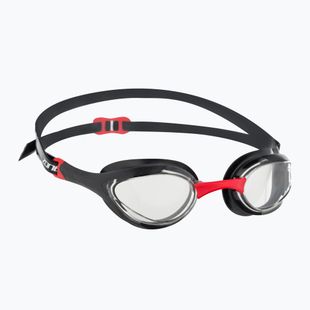 Occhiali da nuoto ZONE3 Volare Streamline Racing nero/rosso