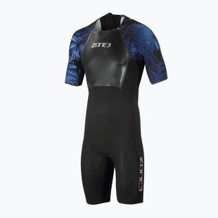 Costume da bagno triathlon donna ZONE3 SS21MWTC nero/blu