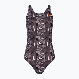 Costume intero da donna ZONE3 OWS Renew Classic nero/bianco