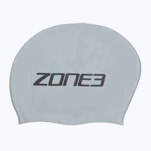 ZONE3 Cuffia per capelli lunghi argento