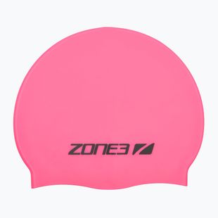ZONE3 Cuffia in silicone rosa hi-vis