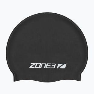 ZONE3 Cuffia da bagno in silicone nero