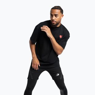 T-shirt da uomo Boxraw Boxing is Love Oversized Black