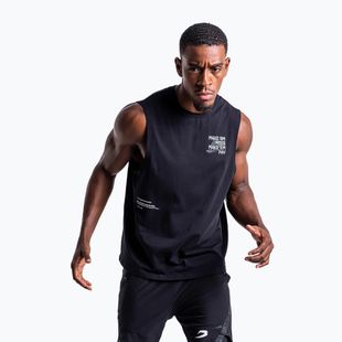 T-shirt da uomo BOXRAW Make 'Em Miss Muscle black