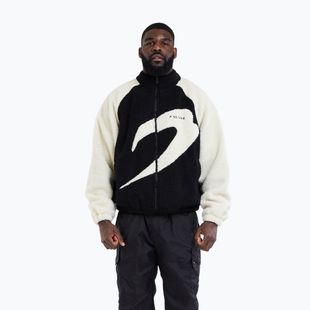 Giacca uomo Boxraw Walker Sherpa black/cream