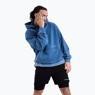 Felpa da uomo BOXRAW Sparring Club Oversized Hoodie washed baby blue