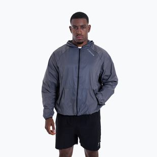 Giacca uomo BOXRAW Genaro Zip Up Windbreaker charcoal