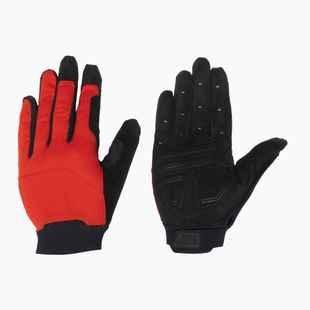 Guanti da ciclismo Endura Loop Full Finger rosso fuoco