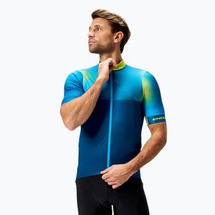 Endura Bitmap FS260 maglia da ciclismo da uomo barra blu