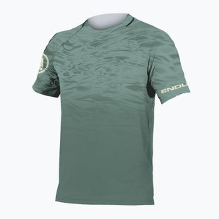 Maglia da ciclismo da uomo Endura Marble Ltd Stampata blu barra