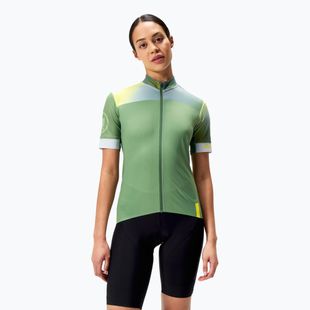 Maglia ciclismo donna Endura Gradient FS260 W machair verde
