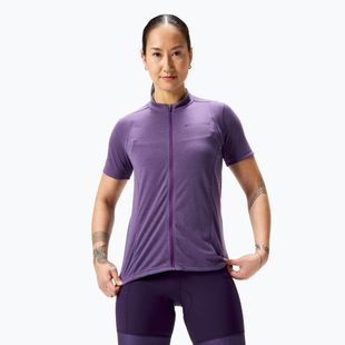 Maglia da ciclismo da donna Endura Loop Zipped heather