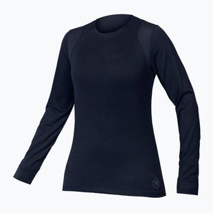 Maglia a maniche lunghe da ciclismo da donna Endura Singletrack midnight navy