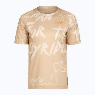 Maglia da ciclismo da donna Endura Singletrack Print W sand
