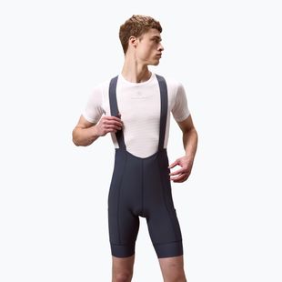 Pantaloncini da ciclismo da uomo Endura Loop Bibshort carbon grey