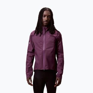 Giacca da ciclismo uomo Endura Alltrack Race Cape black cherry