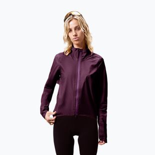 Giacca da ciclismo da donna Endura Alltrack Race Cape black cherry