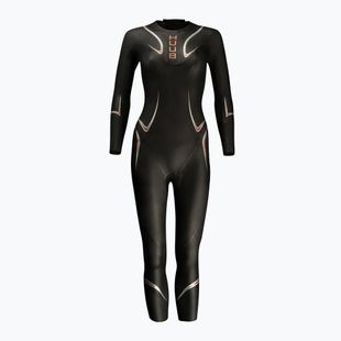 Schiuma da triathlon donna HUUB TC Performance 3:5 nero/oro