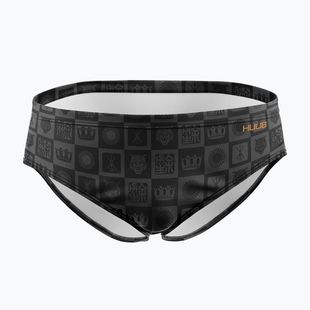 Slip da nuoto uomo HUUB Trunk Yee gray/orange