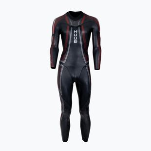Muta da triathlon uomo HUUB Aerious III 3:5 black/red