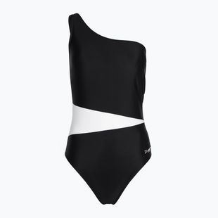 Costume intero da donna Zoggs Lattice One Shoulder blu/bianco