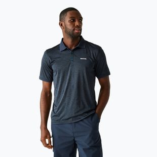 Camicia da trekking da uomo REGATTA Polo Remex II navy
