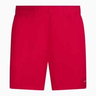 Pantaloncini da bagno Nike Essential 5" Volley Uomo rosso università