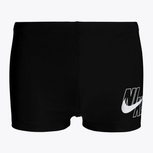 Boxer da bagno Nike Logo Aquashort Uomo nero