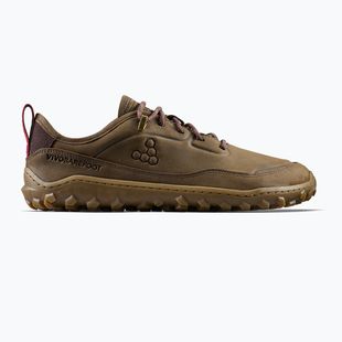 Scarpe barefoot da uomo Vivobarefoot Tracker Leather Low bracken
