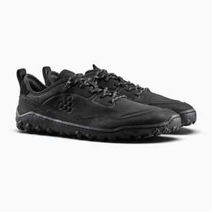 Scarpe barefoot uomo Vivobarefoot Tracker Leather Low obsidian