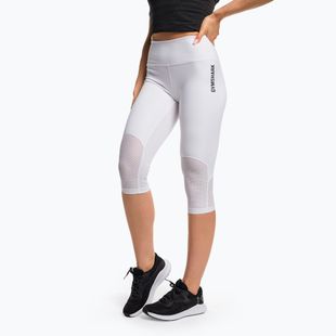 Leggings da allenamento da donna Gymshark Pulse Cropped bianco