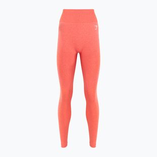 Leggings da allenamento da donna Gymshark Vital Seamless arancione / marl