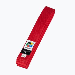 Cintura per kimono Mizuno Karate WKF RB red