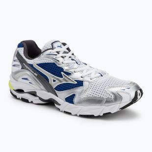 Scarpe da uomo Mizuno Wave Rider 10 bianco/argento/surf the web