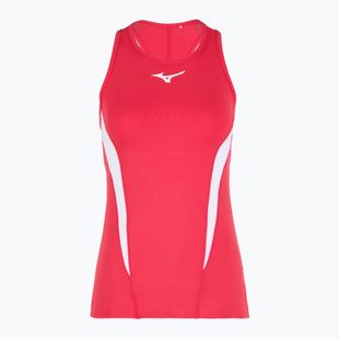 Maglietta da tennis donna Mizuno Printed Tank W opera red