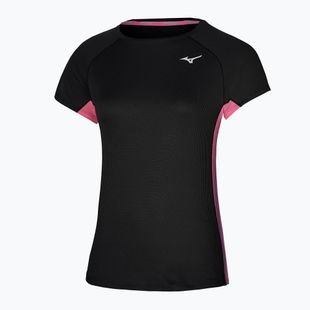 T-shirt running donna Mizuno DryAeroFlow Tee black