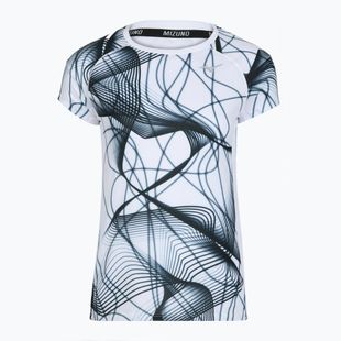 Maglietta da corsa da donna Mizuno bianca
