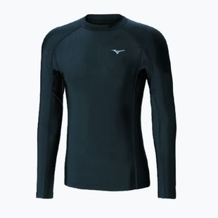 Maglia a maniche lunghe Mizuno Bio Gear da uomo per l'allenamento, nera