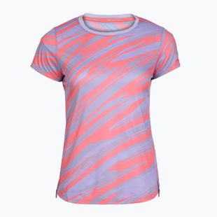 Maglietta da corsa da donna Mizuno DAF Graphic Tee lilla pastello