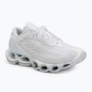 Scarpe da corsa da donna Mizuno Wave Prophecy 12 bianco/argento
