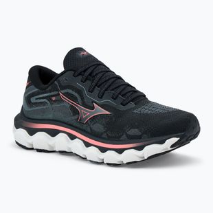 Scarpe da corsa da donna Mizuno Wave Horizon 7 nero/ dubarry/ nimbus cloud