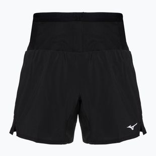 Pantaloncini da corsa Mizuno Multi Pocket da uomo, nero