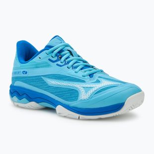 Scarpe da tennis da donna Mizuno Wave Exceed Light 2 AC blu fiume/bianco/blu marino