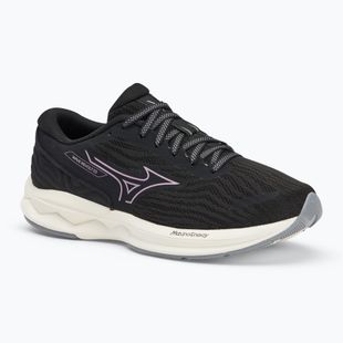 Scarpe da corsa da donna Mizuno Wave Revolt 3 nero/cosmo chrome/mizuno snow white